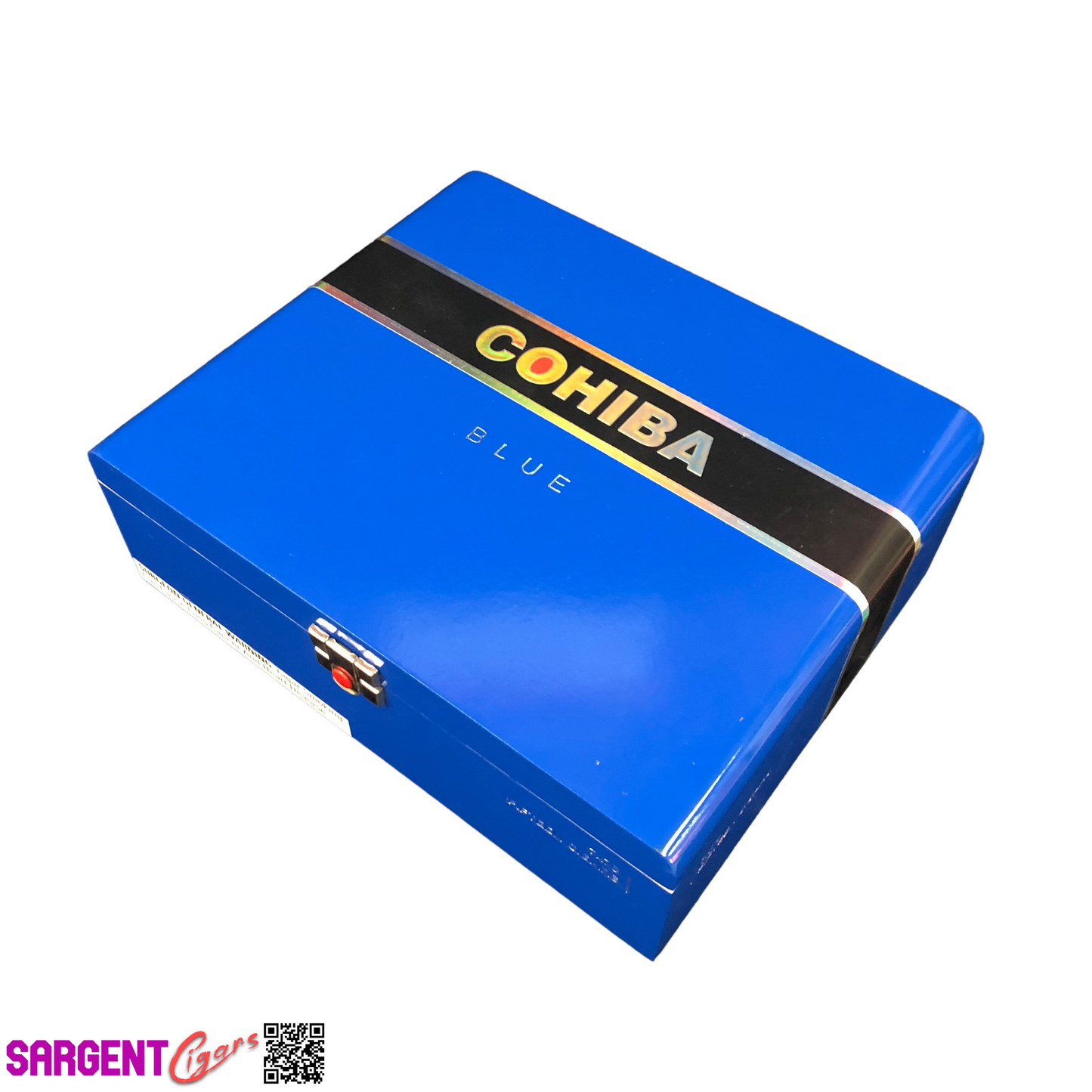 Cohiba Blue 7x70 Empty Wooden Cigar Box 9.75x8x3