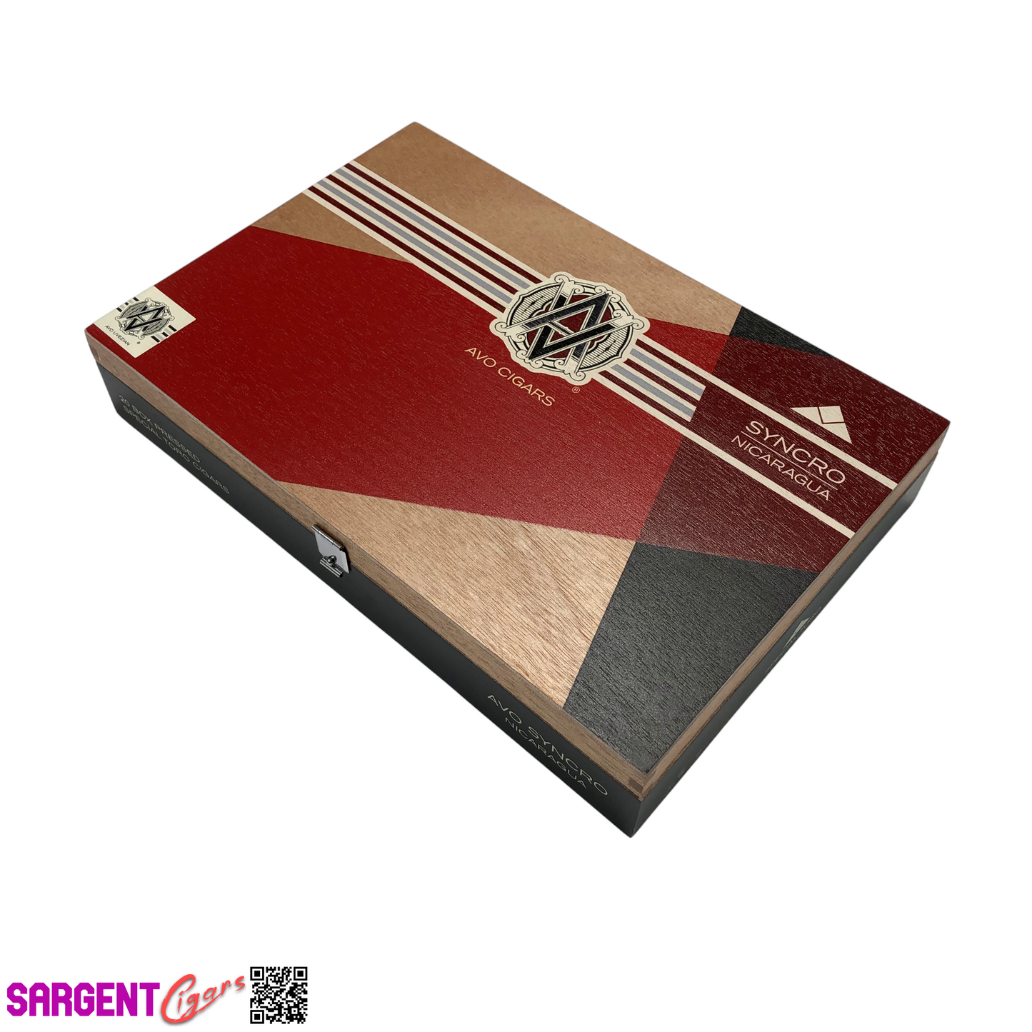 Avo Syncro Nicaragua Toro Empty Wooden Cigar Box 9.5x7x1.75