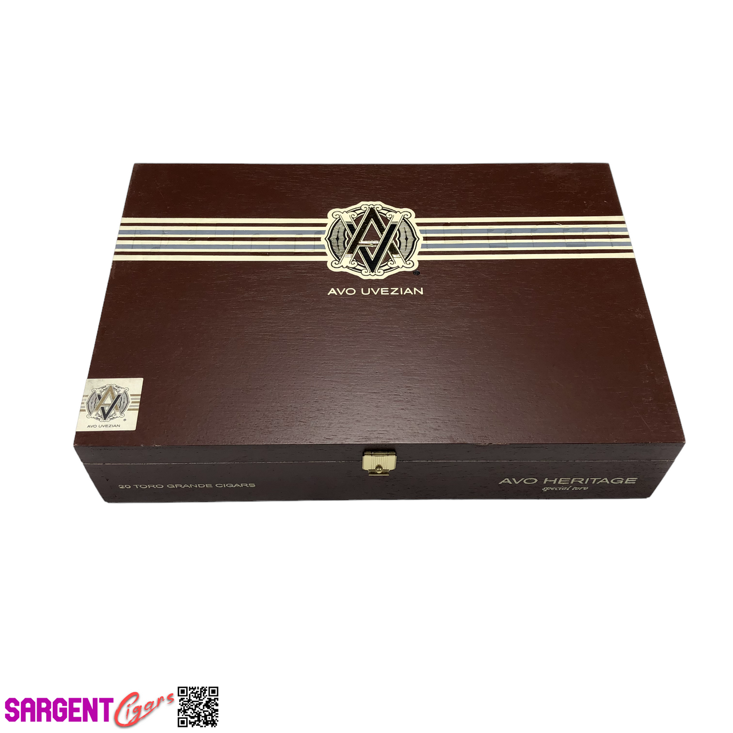 Avo Heritage Toro Grande Empty Wooden Cigar Box 10.25x7x2