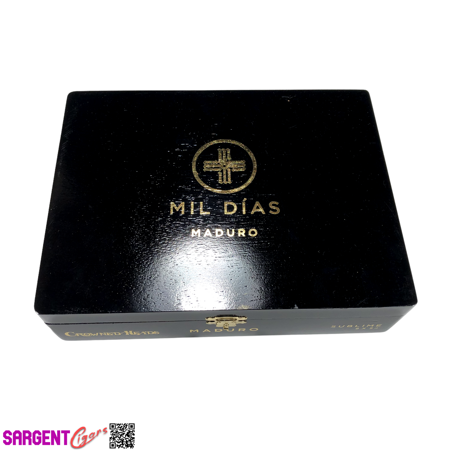 Mil Dias Sublime Maduro Empty Wooden Cigar Box 9x7x2