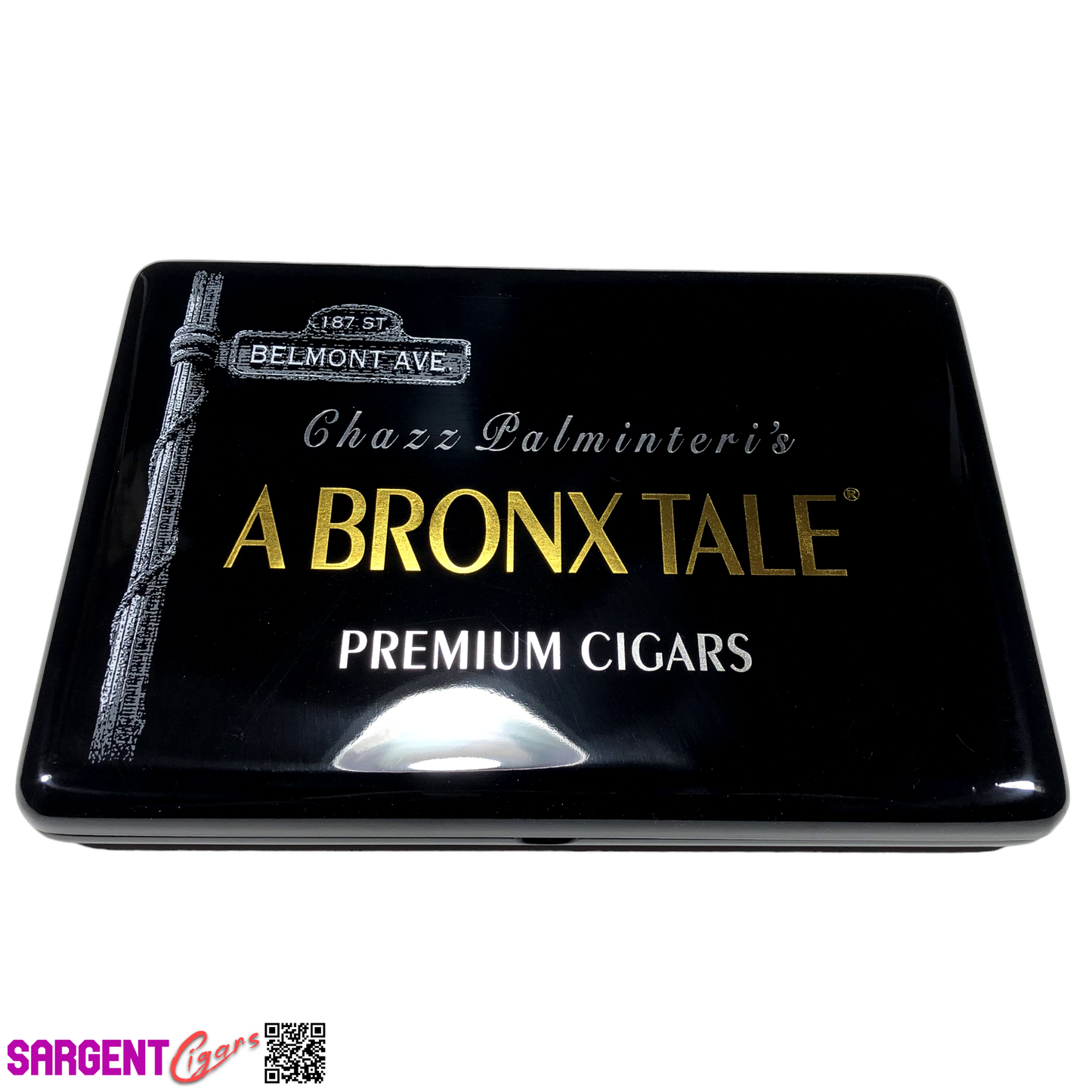 A Bronx Tale Empty Wooden Cigar Box 11x8x1.25