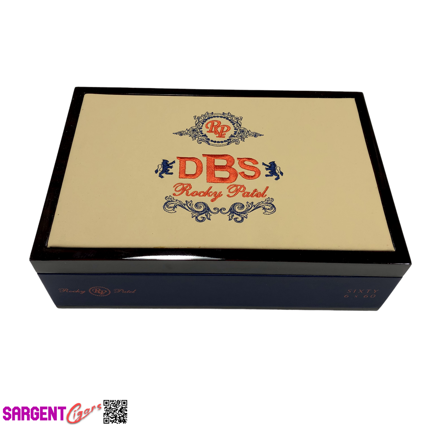 Rocky Patel DBS Sixty Empty Wooden Cigar Box 10x7x3