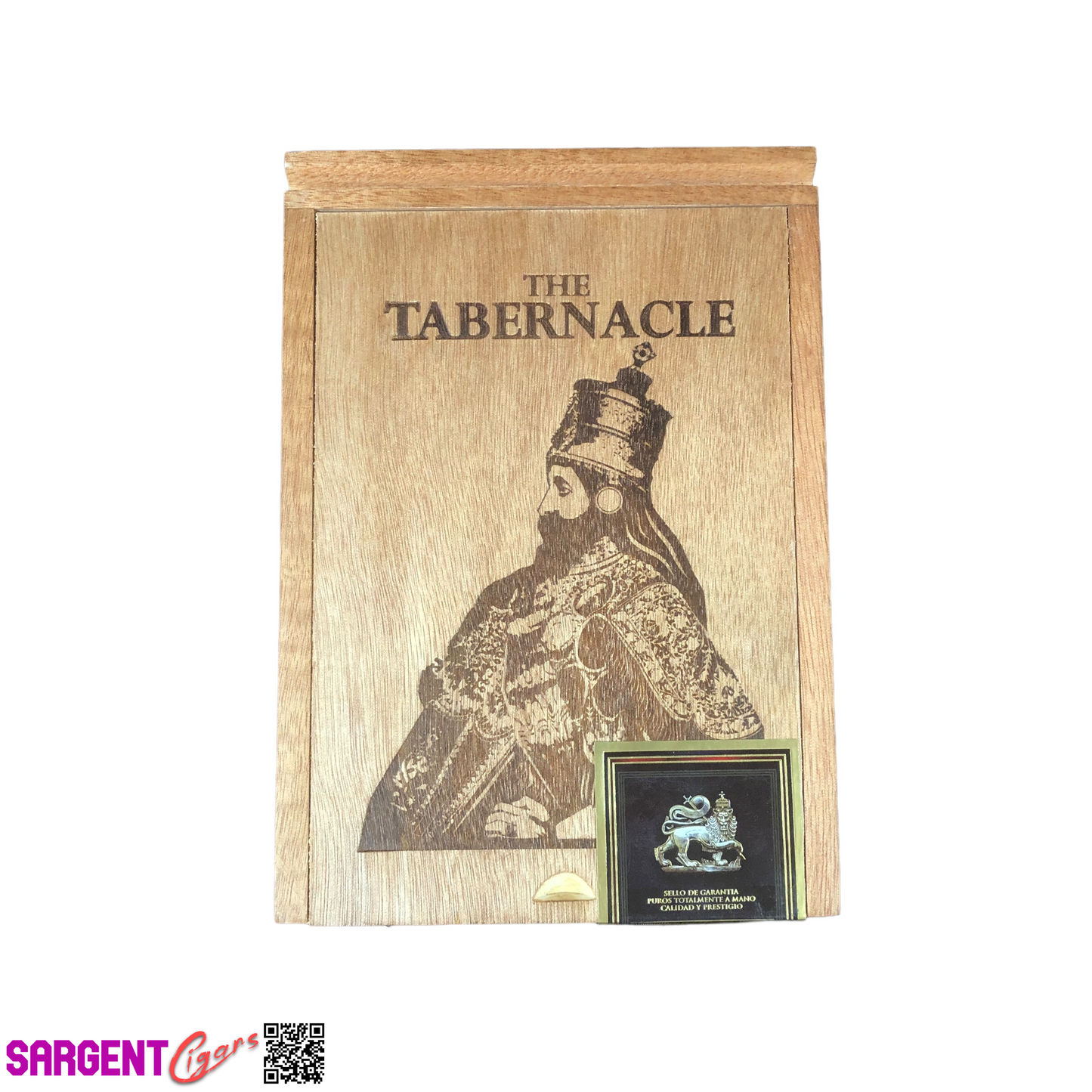 Tabernacle Doble Corona Empty Wooden Cigar Box 5.75x8.25x4.5