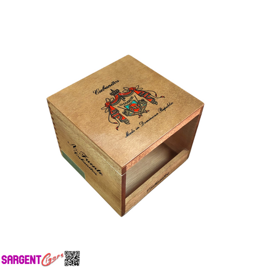 Arturo Fuente Cube Empty Wooden Cigar Box 5.75x5.75x4.75