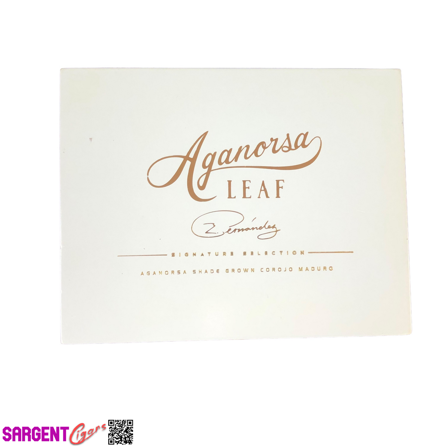 Aganorsa Leaf Toro Empty Wooden Cigar Box 9.25x7.25x2