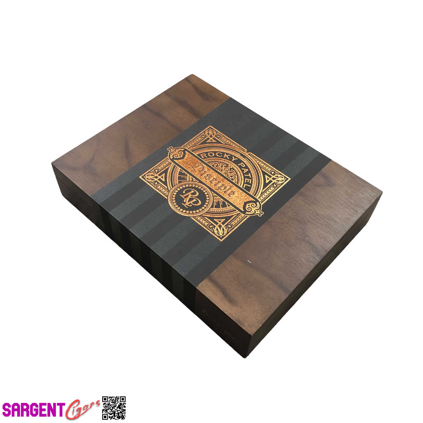 Rocky Patel Disciple Toro Empty Wooden Cigar Box 9.5x7.5x2