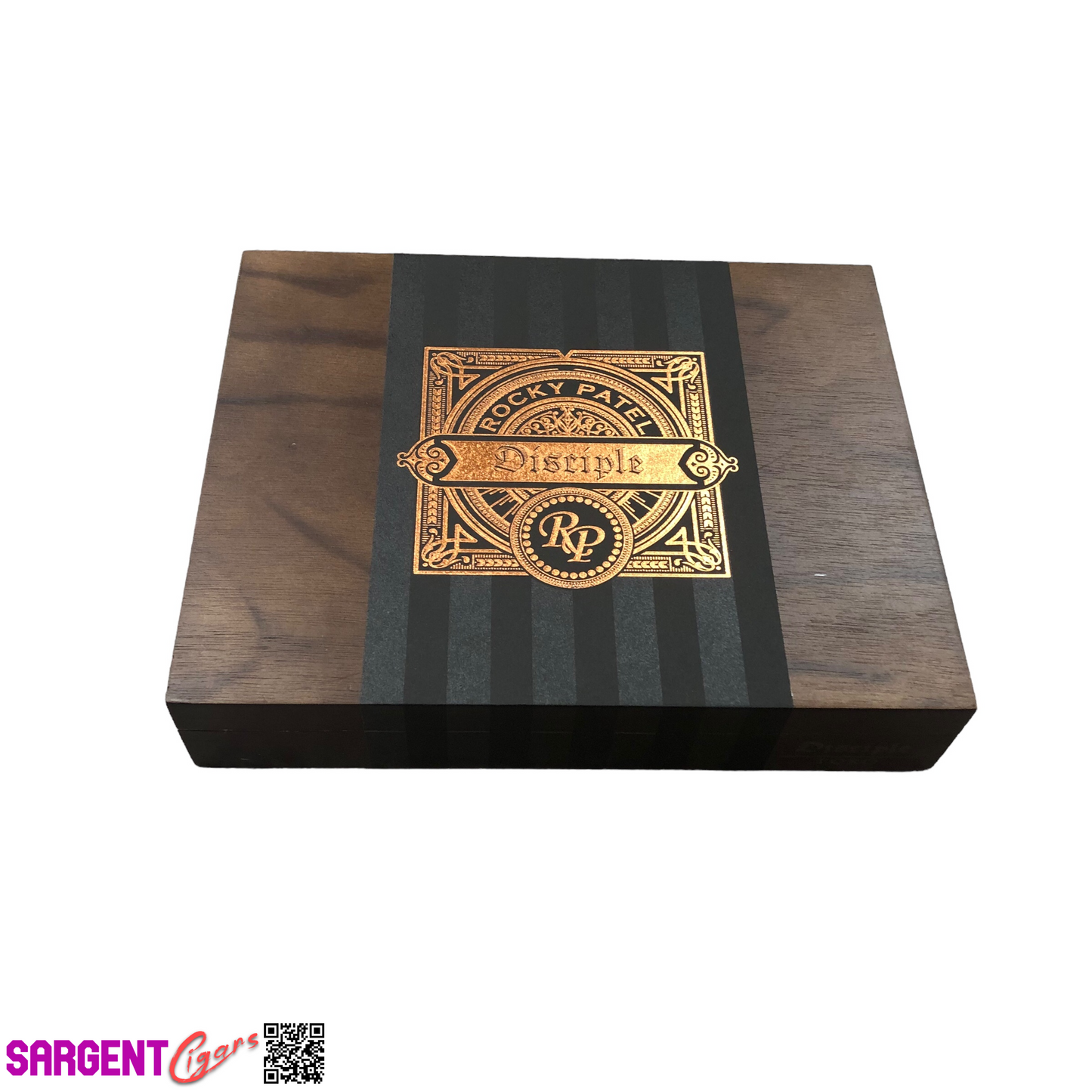 Rocky Patel Disciple Toro Empty Wooden Cigar Box 9.5x7.5x2