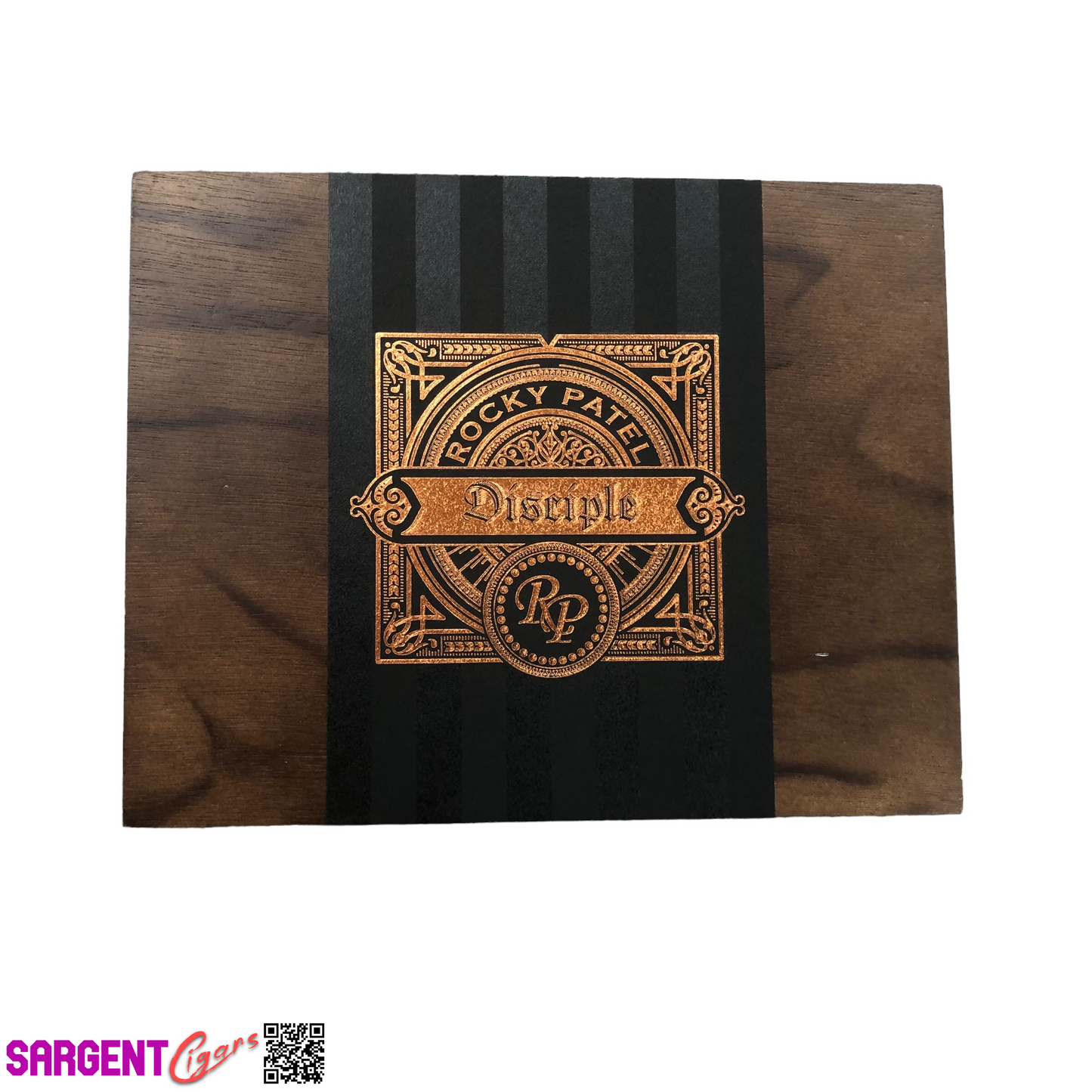 Rocky Patel Disciple Toro Empty Wooden Cigar Box 9.5x7.5x2