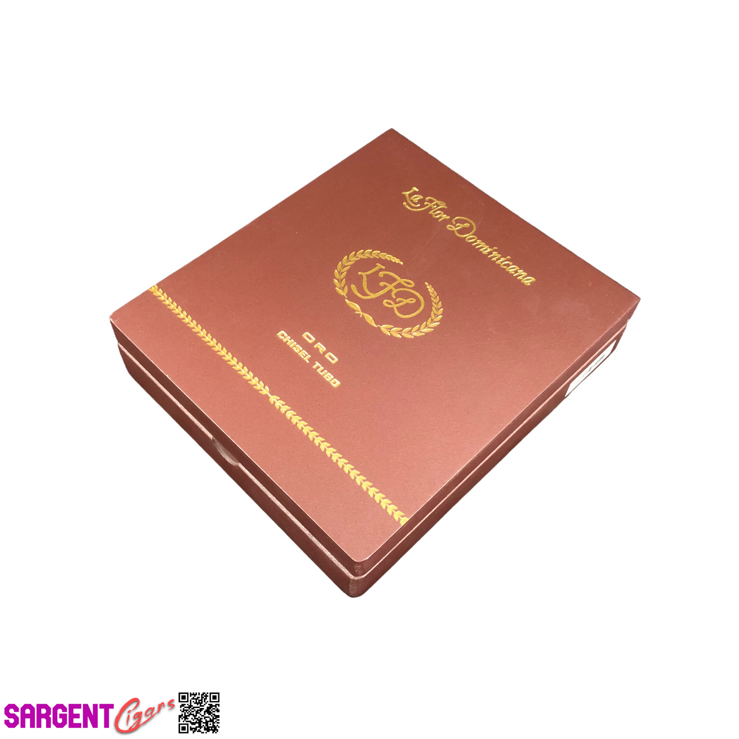 LFD Chisel Tubo Empty Wooden Cigar Box 6.5x7.5x1.75