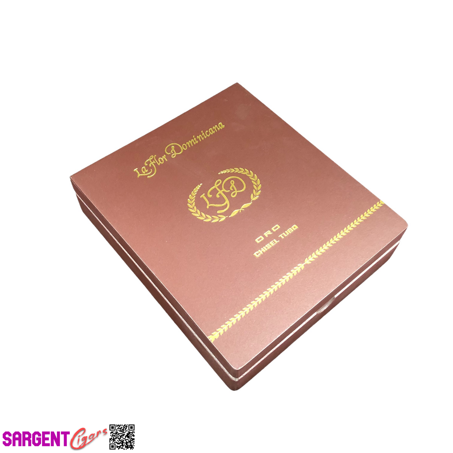 LFD Chisel Tubo Empty Wooden Cigar Box 6.5x7.5x1.75