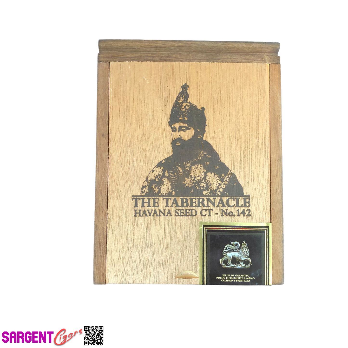 Tabernacle Hav Seed Toro Empty Wooden Cigar Box 5.5x7.25x4