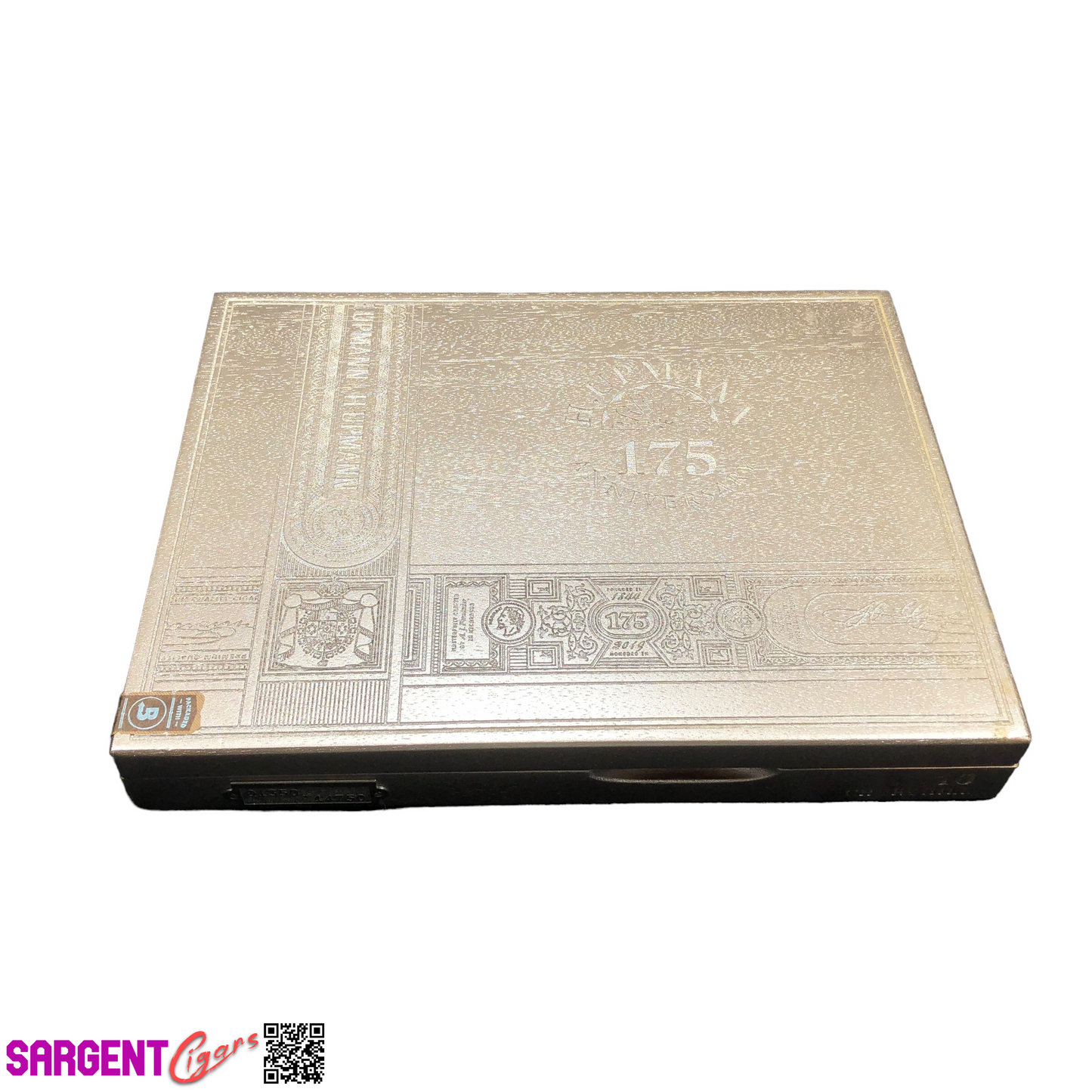 H Upmann 175th Anniversary Churchill Empty Wooden Cigar Box 11.25x8.5x1.5