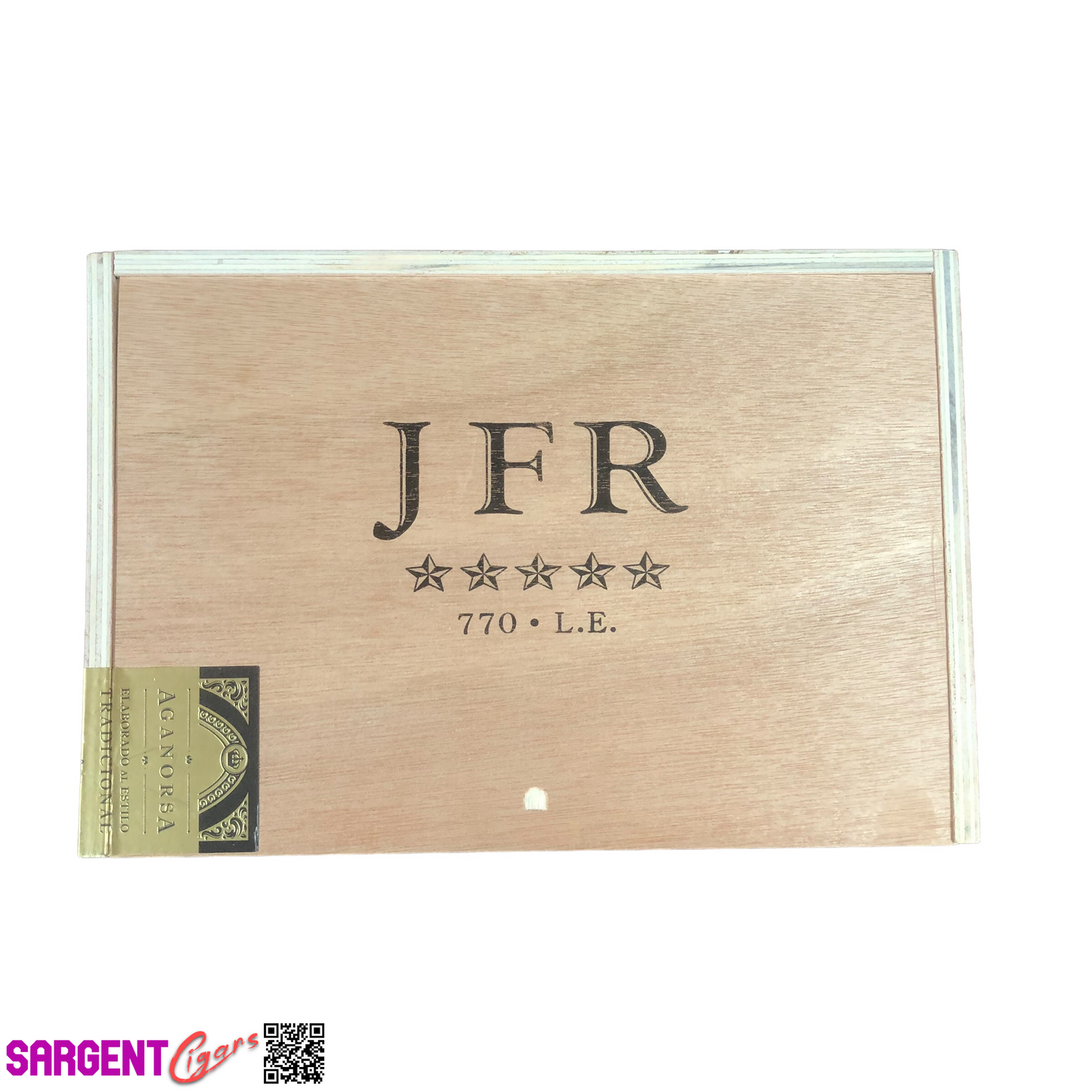 JFR Corojo 770 Empty Wooden Cigar Box 11.5x8x3.5