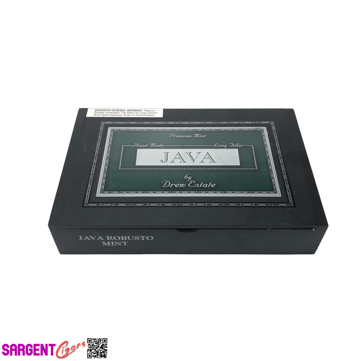 Java Toro Empty Wooden Cigar Box 10x7.25x2