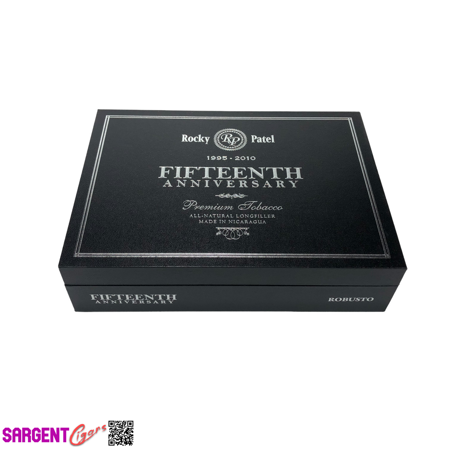 Rocky Patel Fifteenth Anniversary Robusto Empty Cigar Box 8.5x6x2