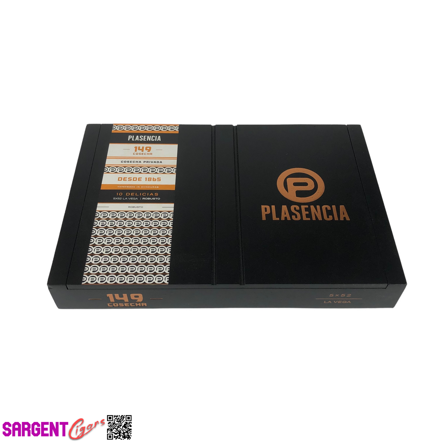 Plasencia 149 Cosecha Robusto Empty Wooden Cigar Box 9.5x6.5x1.25 (1)