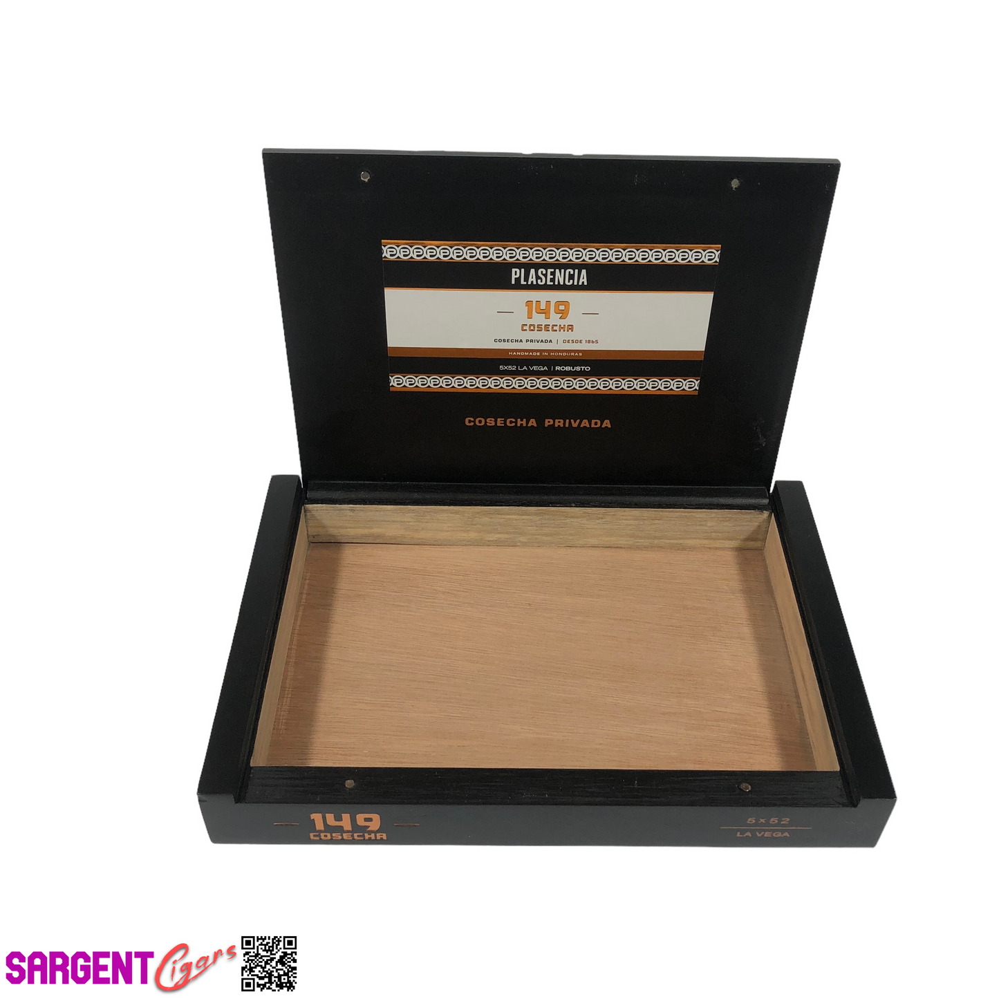 Plasencia 149 Cosecha Robusto Empty Wooden Cigar Box 9.5x6.5x1.25 (1)