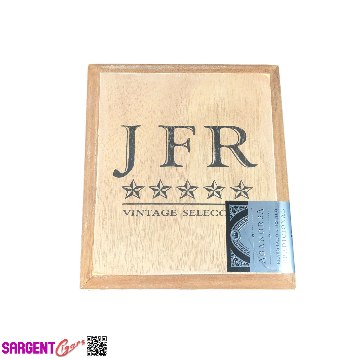 JFR Titan Empty Wooden Cigar Box 7.25x8.25x6.25 (2)