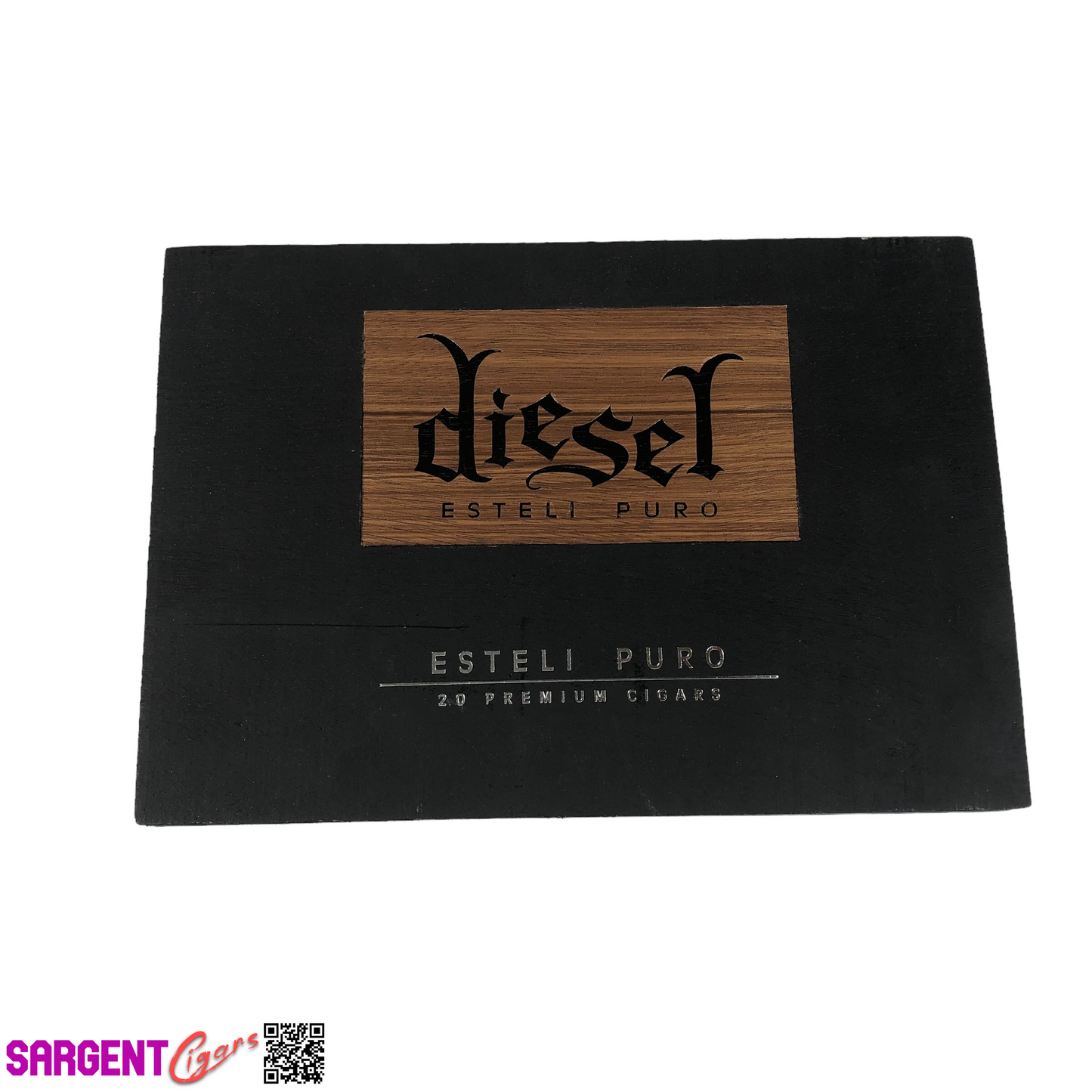 Diesel Esteli Puro Gigante Empty Wooden Cigar Box 10.25x7x2.75