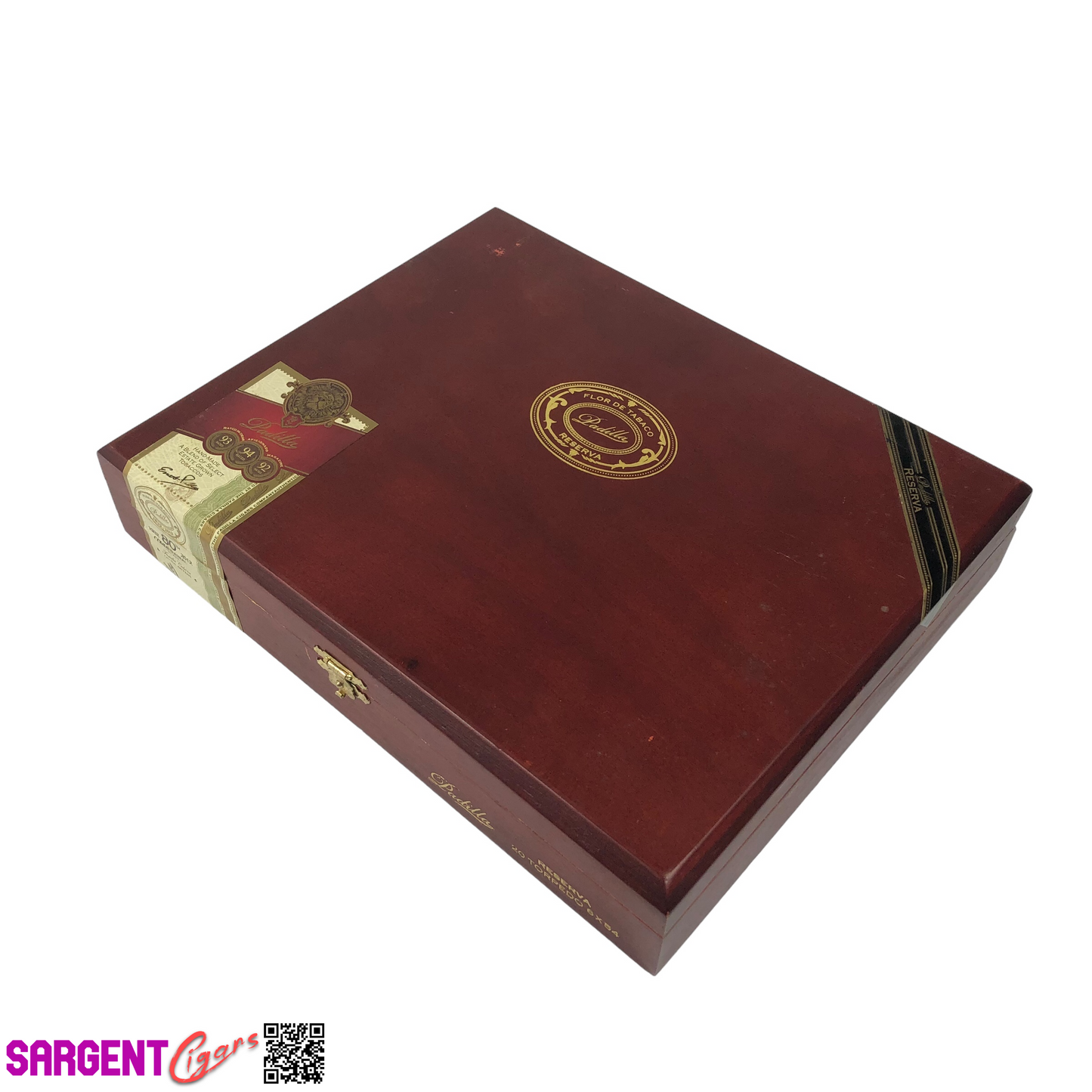 Padilla Empty Wooden Cigar Box 10.5x8.5x2