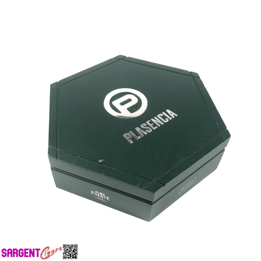 Plasencia Hexagon Empty Wooden Cigar Box 10x8.5x2.5 (2)