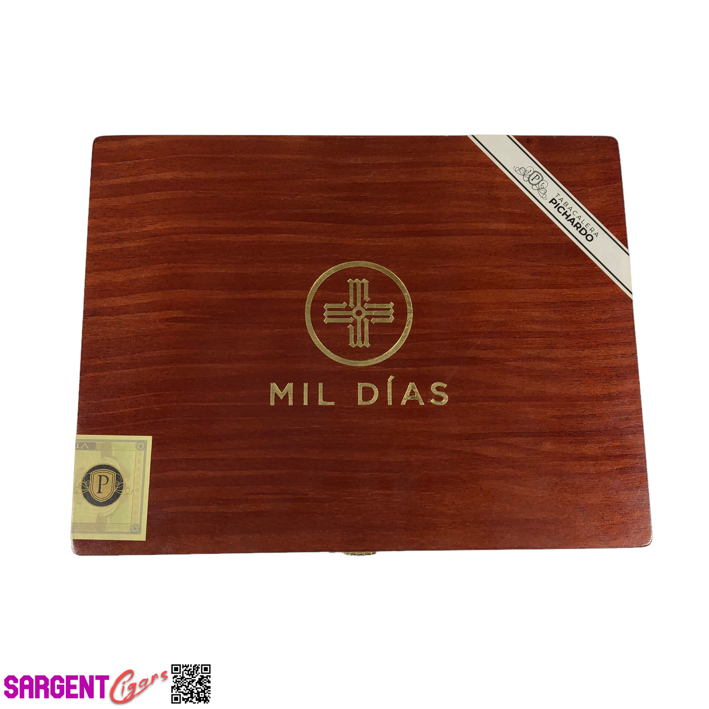 Mil Dias Sublime Empty Wooden Cigar Box 9x7x2