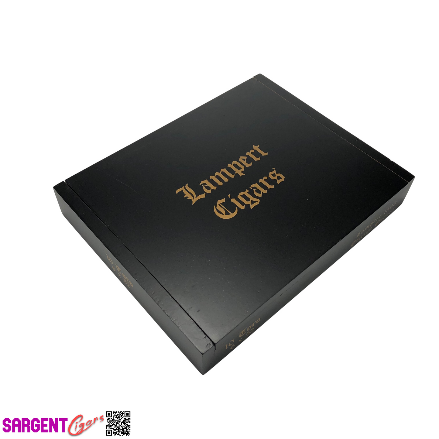 Lampert 1593 Toro Empty Wooden Cigar Box 8.75x7x1.5