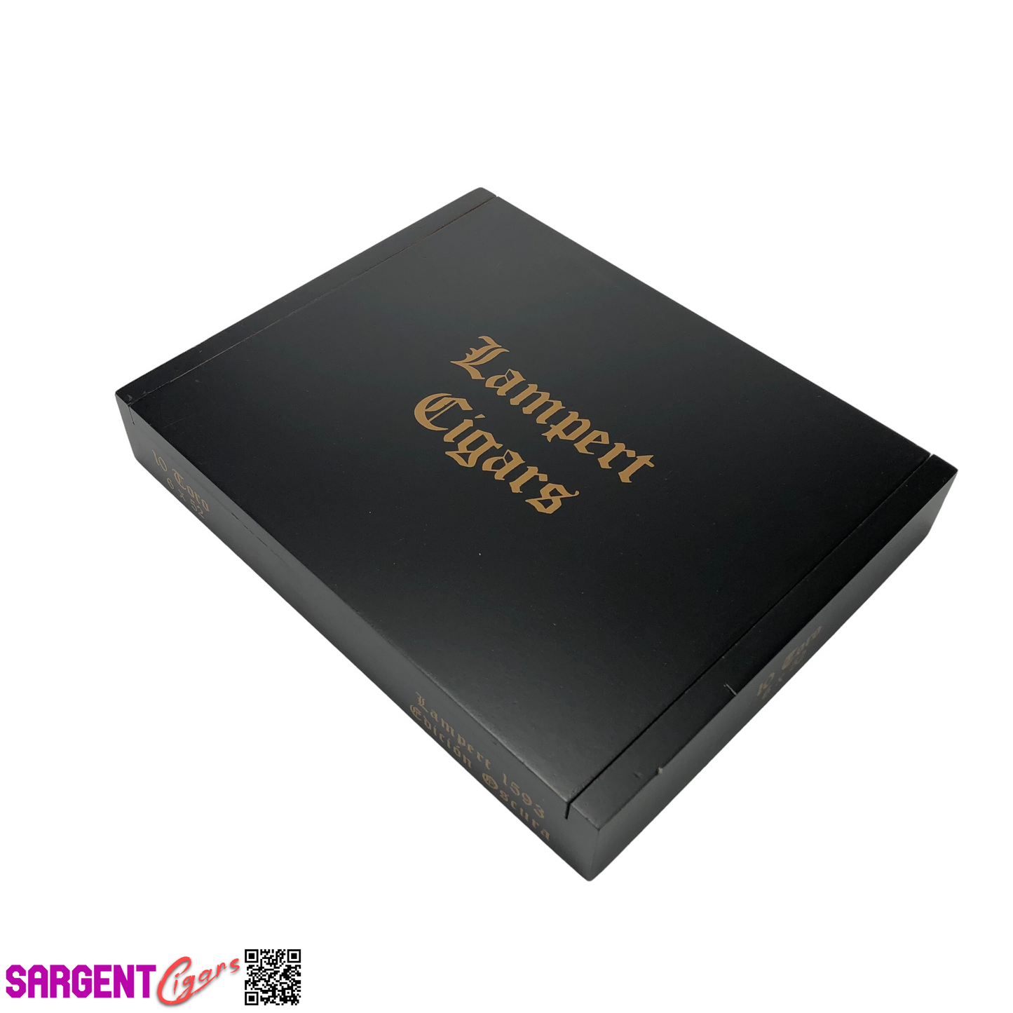 Lampert 1593 Toro Empty Wooden Cigar Box 8.75x7x1.5