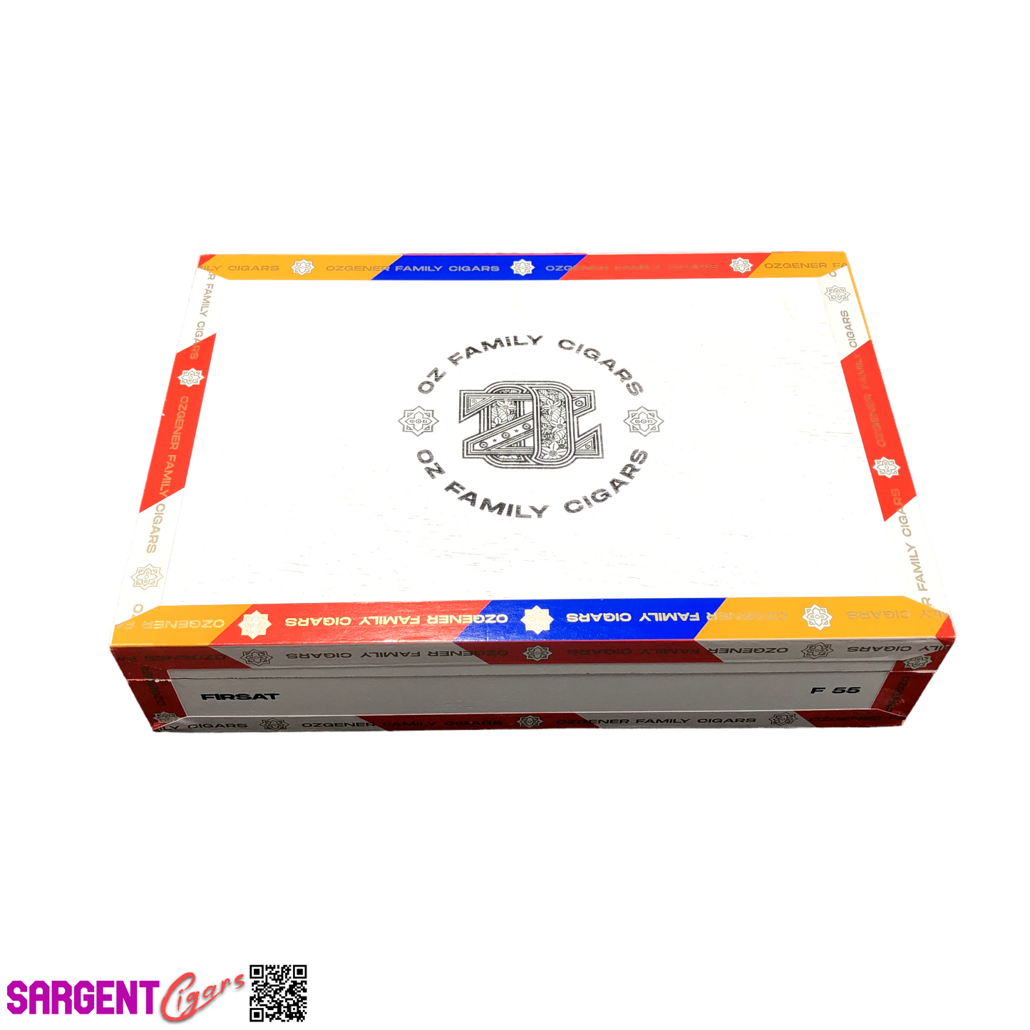 Ozgener Firsat F55 Empty Wooden Cigar Box 9.25x6.5x2.25