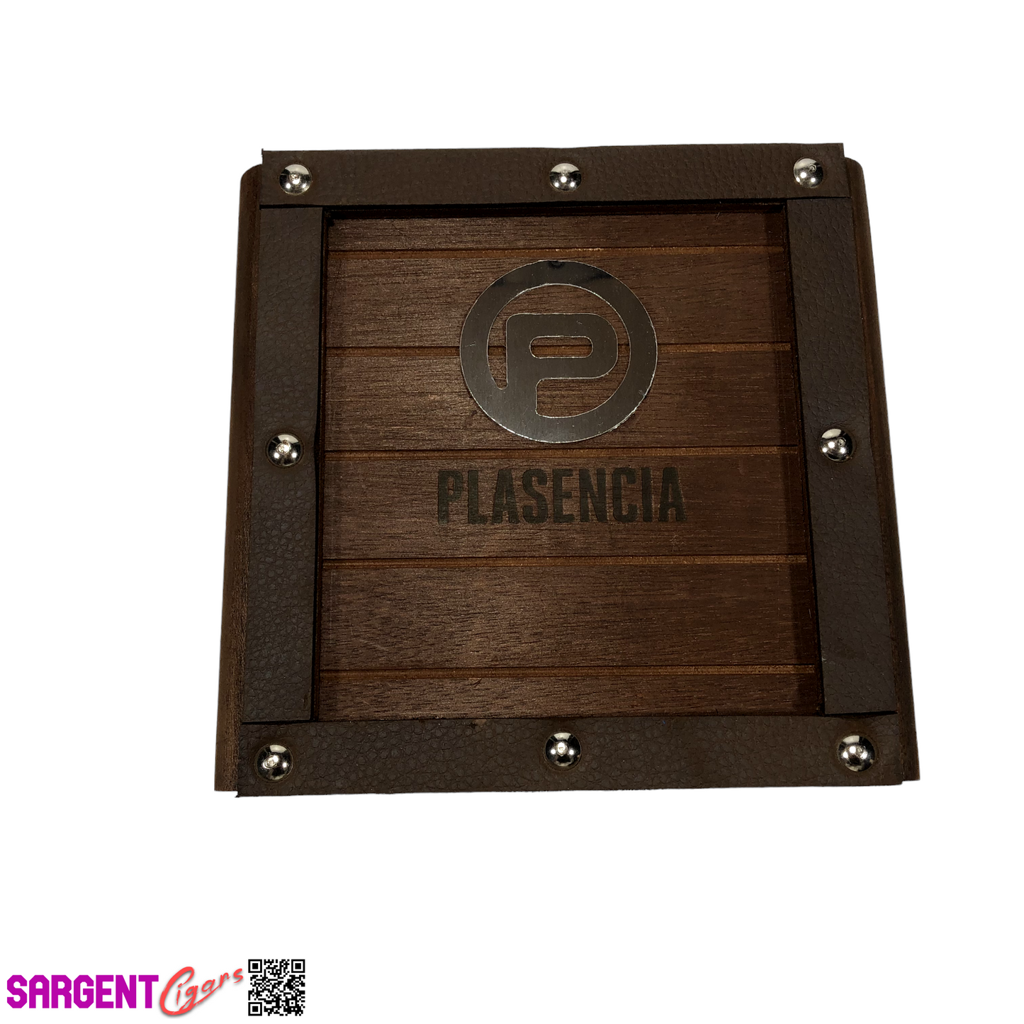 Plasencia Reserva Corona Empty Wooden Cigar Box 8x7.5x1.5