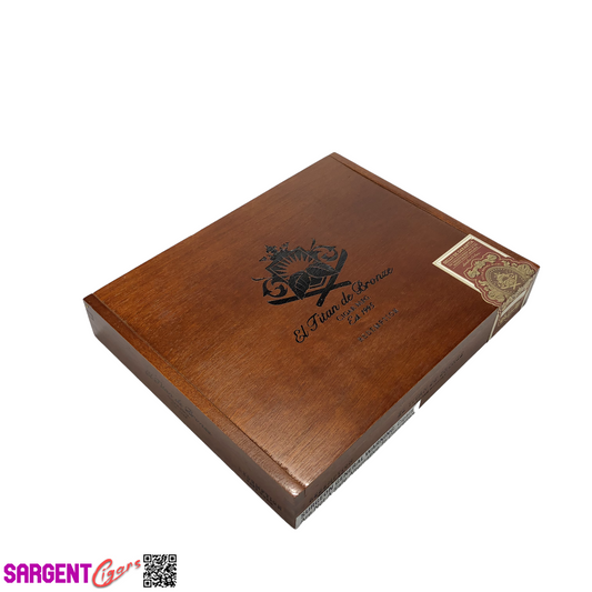 El Titan De Bronze Redemption Toro Empty Wooden Cigar Box 8.5x6.75x1.25