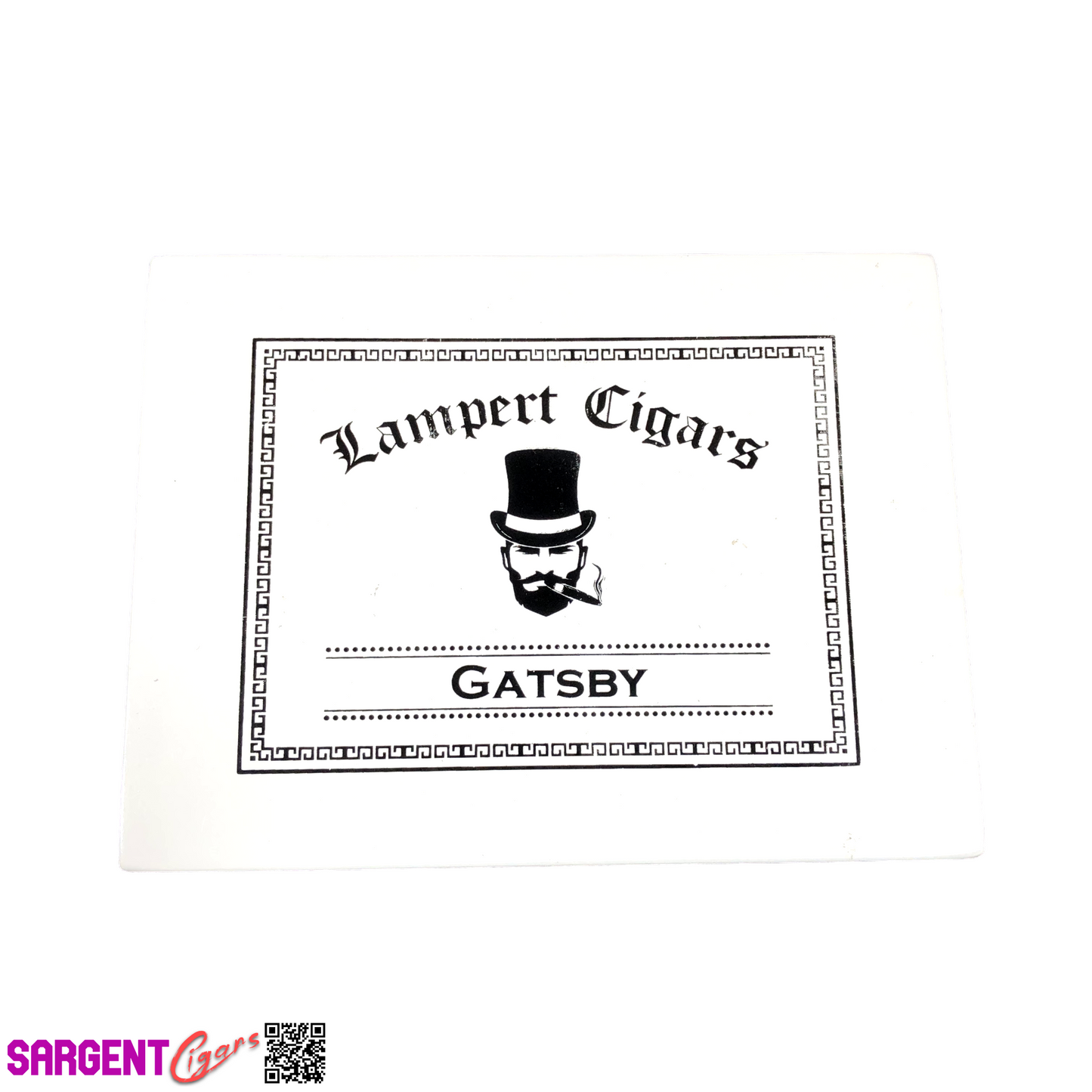 Lampert Gatsby Empty Wooden Cigar Box 8.75x6.75x1.25