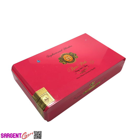 Arturo Fuente Opus X Rare Pink Sophisticated Empty Wooden Cigar Box 14x8.25x2.75