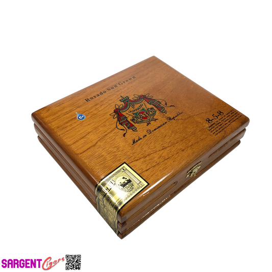 Arturo Fuente Rosado Sun Grown 858 Empty Wooden Cigar Box 8.25x7x2