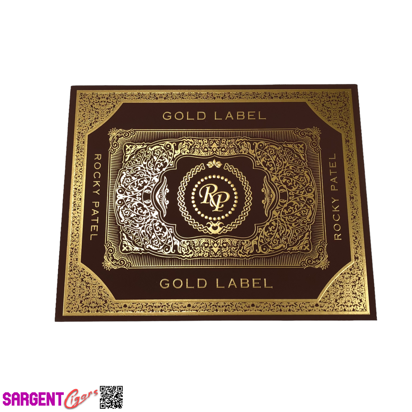 Rocky Patel Gold Label Toro Empty Wooden Cigar Box 9.75x7.75x2