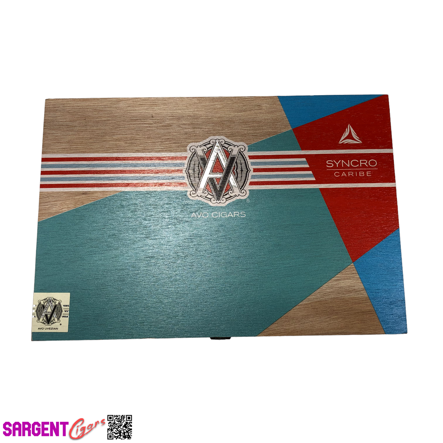 Avo Syncro Caribe Special Toro Empty Wooden Cigar Box 10.25x7x2