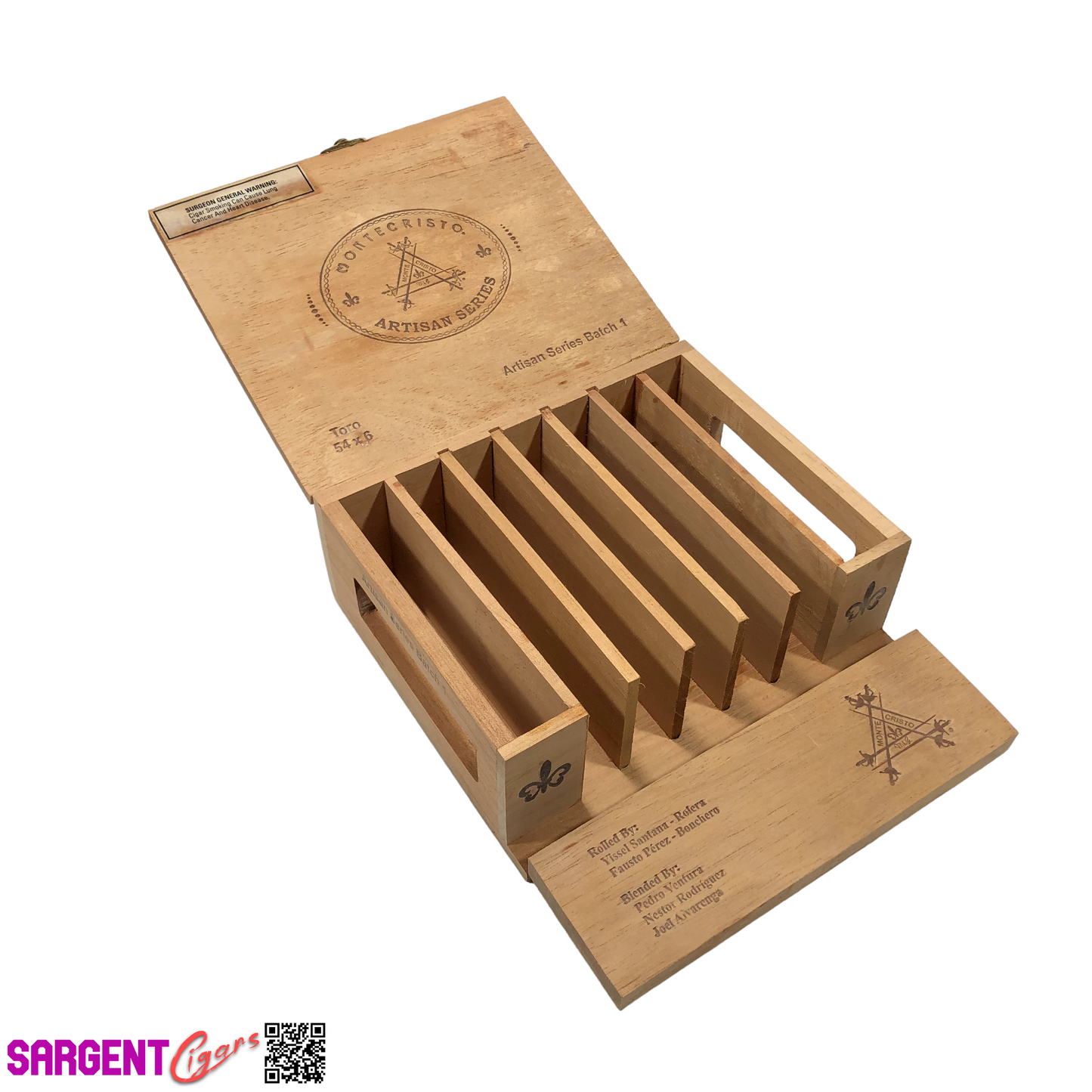 Montecristo TAA 2018 Empty Wooden Cigar Box 8.75x7.5x3.5 (2)