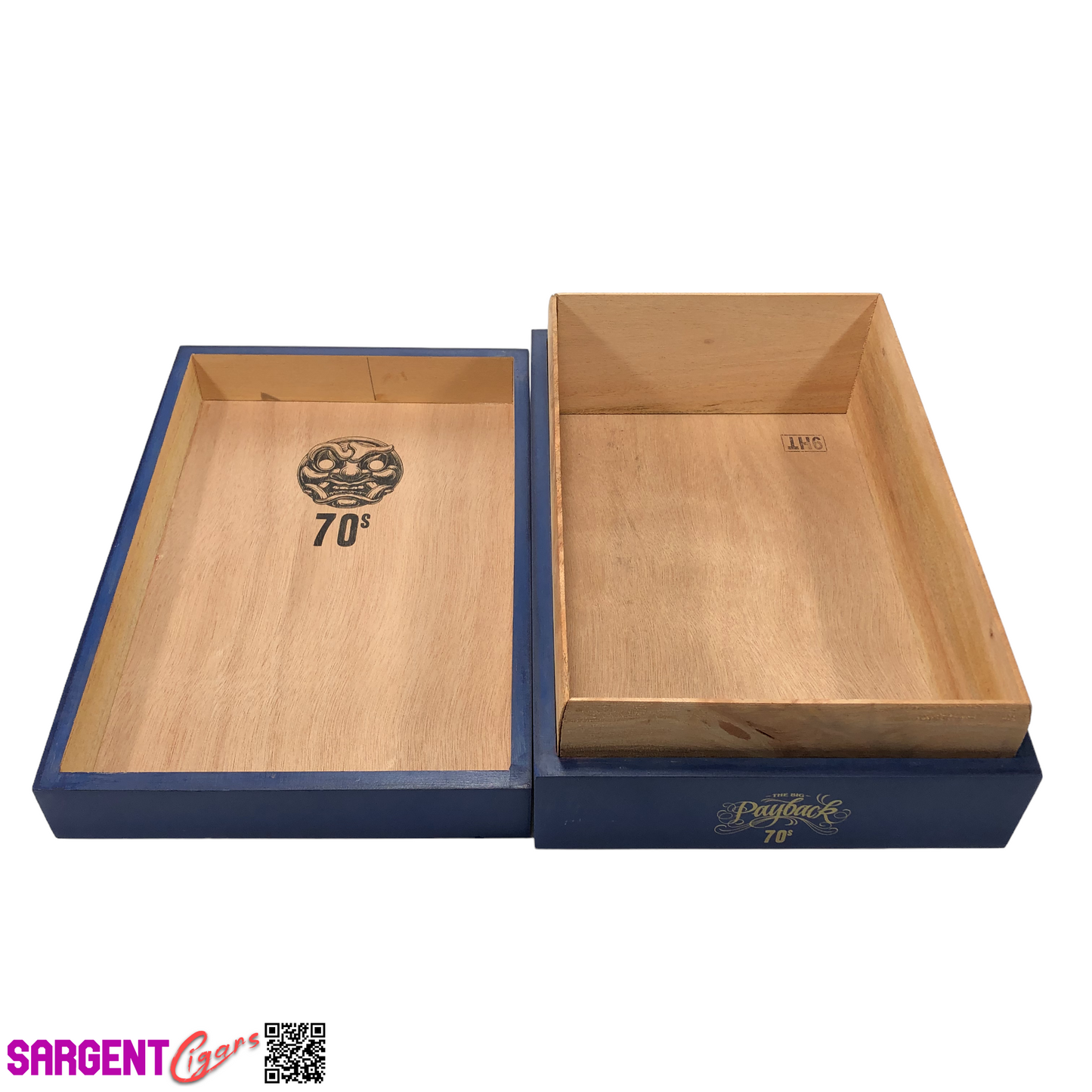 Room 101 Payback 70 Maduro Empty Wooden Cigar Box 8.25x12.25x4