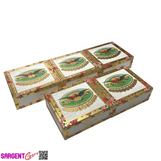 Lot of 5 San Cristobal Corona Empty Cigar Boxes 7x6.25x2.5 #119