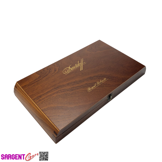 Davidoff Royal Robusto Empty Wooden Cigar Box 13.75x7.5x1.75