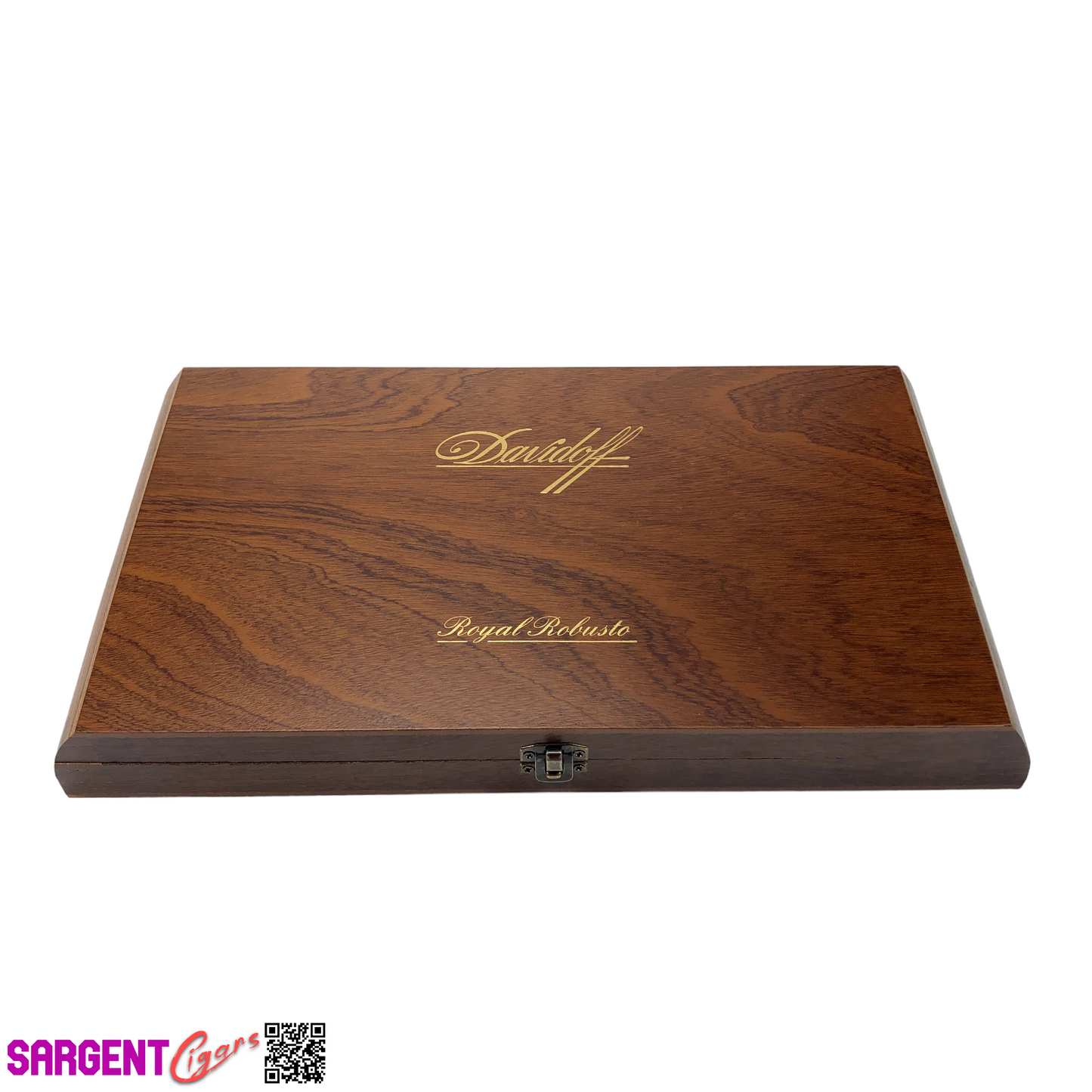 Davidoff Royal Robusto Empty Wooden Cigar Box 13.75x7.5x1.75