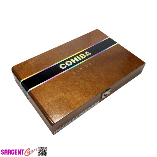 Cohiba Red Dot Toro Empty Wooden Cigar Box 12.25x8x2 (1)