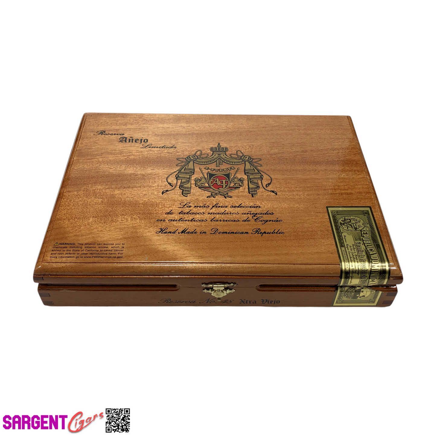 Arturo Fuente Anejo No48 Empty Wooden Cigar Box 11x8x2