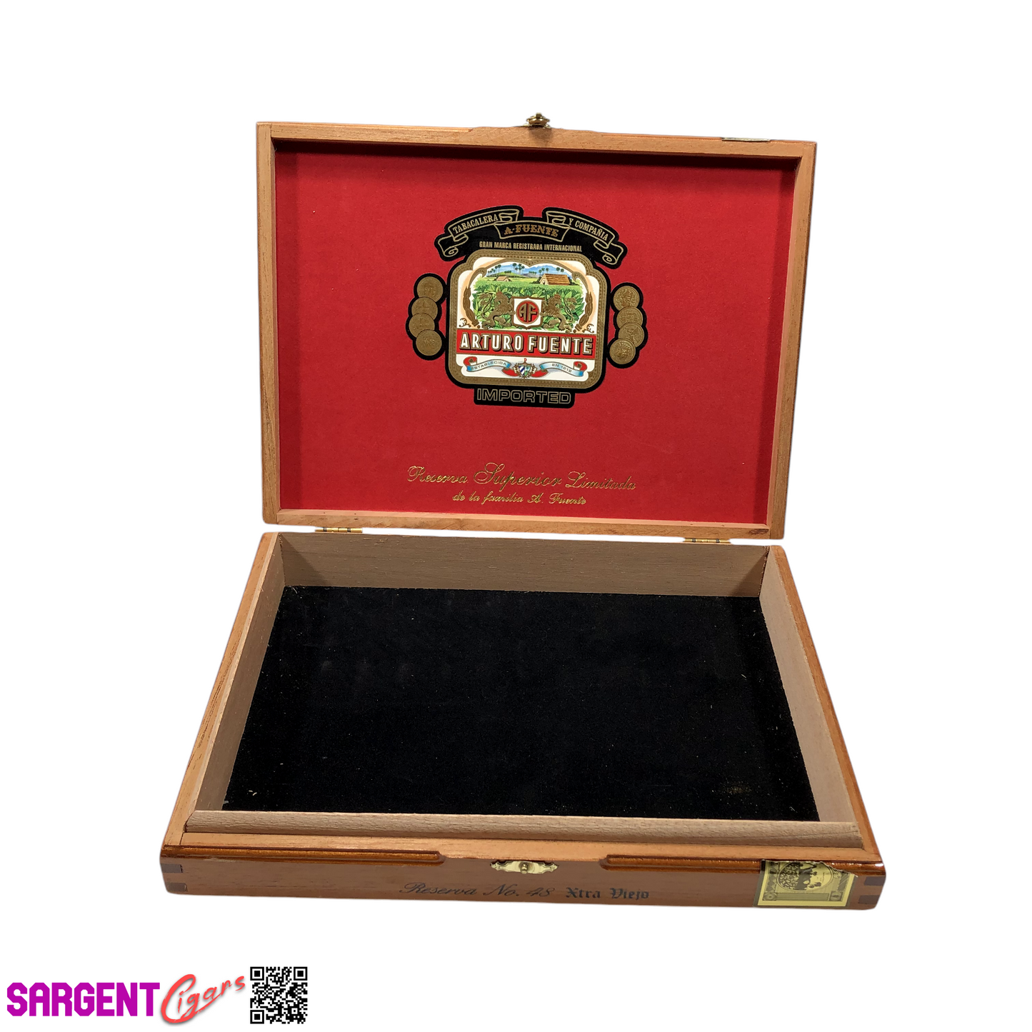 Arturo Fuente Anejo No48 Empty Wooden Cigar Box 11x8x2