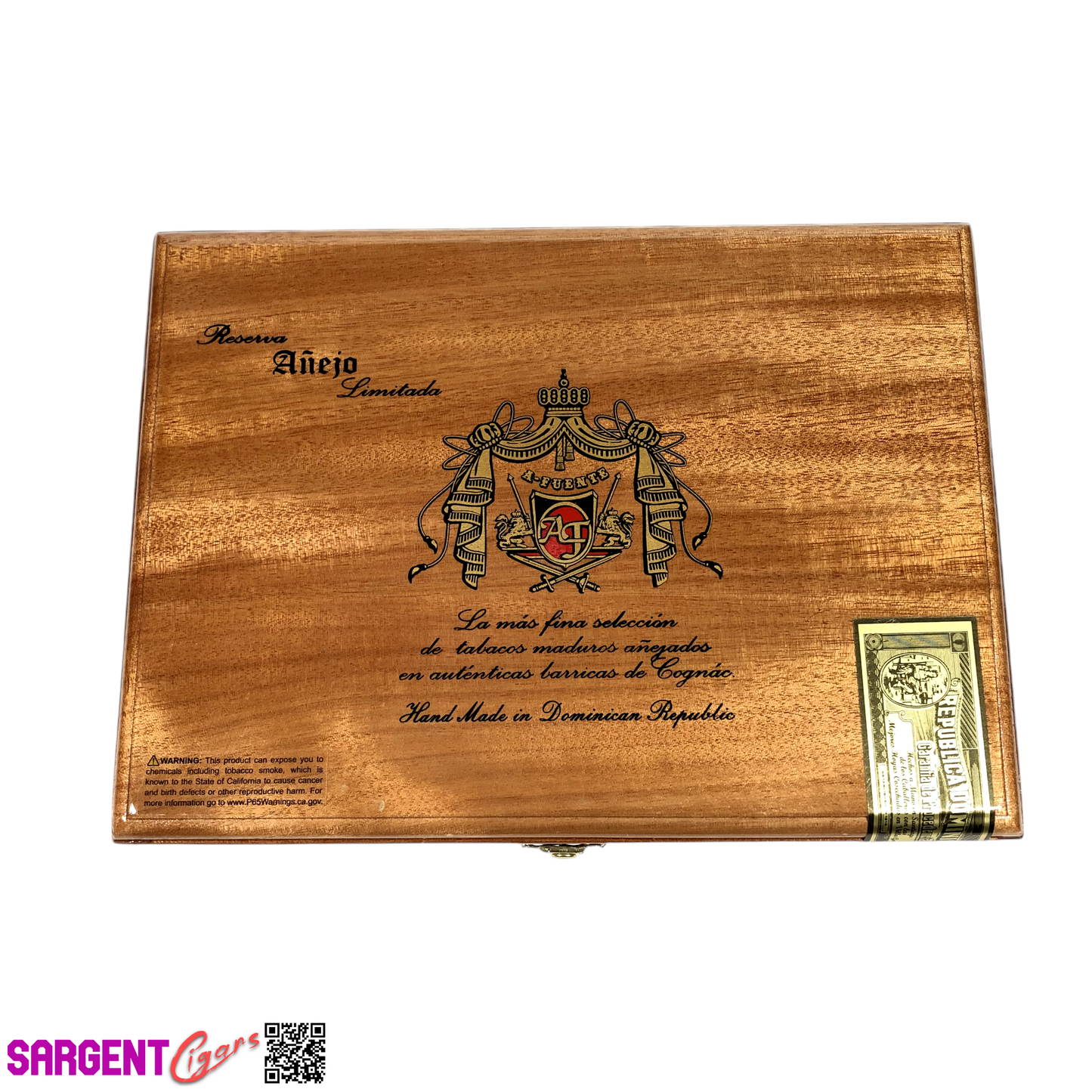 Arturo Fuente Anejo No48 Empty Wooden Cigar Box 11x8x2