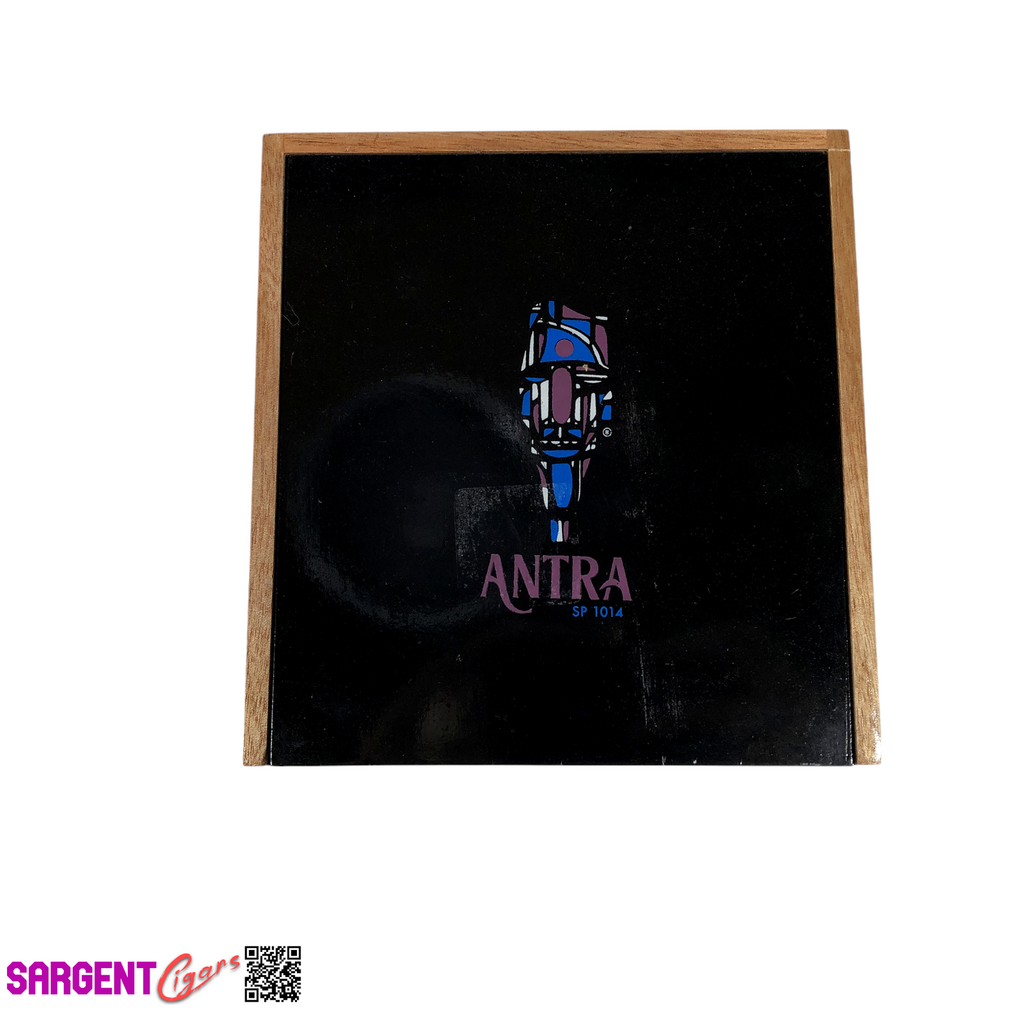 Antra Sp1014  Empty Wooden Cigar Box 7.5x8x1