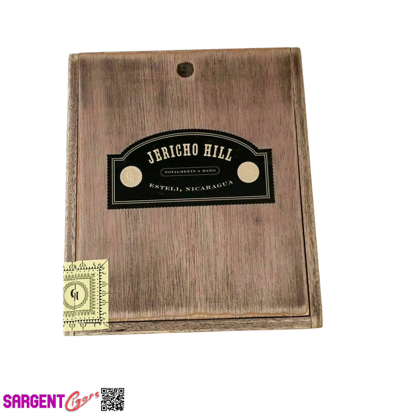 Jericho Hill Willy Lee 44S Empty Wooden Cigar Box 5x6x2.75