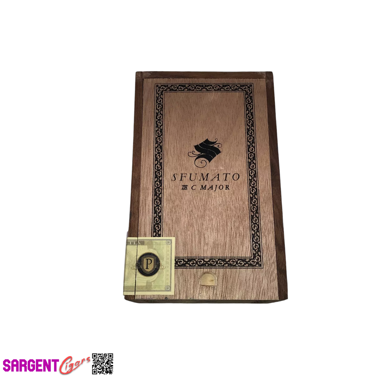 Pichardo Cigars SFUMATO C Major Empty Wooden Cigar Box 4.5x7.25x3.25