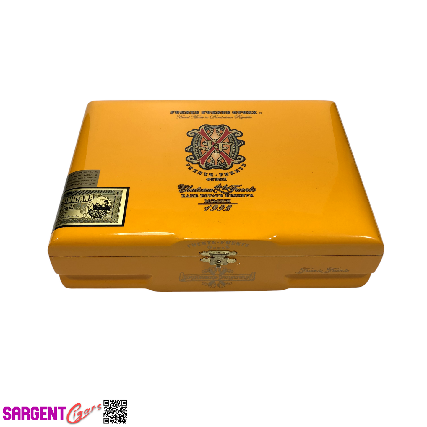 Arturo Fuente Opus X Fuente Fuente Empty Wooden Cigar Box 9.25x6.75x2.5