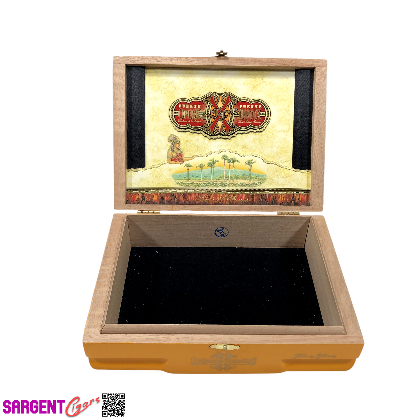 Arturo Fuente Opus X Fuente Fuente Empty Wooden Cigar Box 9.25x6.75x2.5